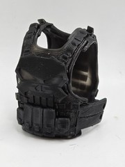 3d Printed PUNISHER V4 FLEXIBLE SKULL VEST 1:12 6″ Classified Legend