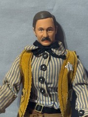 Vintage Wyatt Earp Empire Figure 1973 Legends West Cowboy Excel 9.5″ Gun Hat
