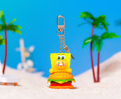 Kakao Friends Choonsik Ryan LED Keycap Figure Keyring Collection Official Goods