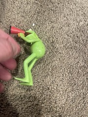 Kermit the Frog Action Figure from the Muppets Take Hollywood
