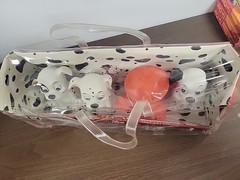 NEW Vintage The Disney Store 101 Dalmatians Squeeze Toy Set Figures