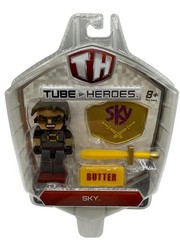 2015 Tube Heroes 3″ Sky 10052 Action Figure Jazwares Sealed NIB TOY