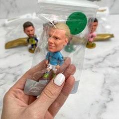 Erling Haaland Figure Manchester City EPL Toy Soccer 6.5cm Football Collectible