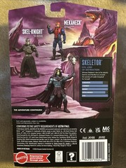 Skeletor Masters of the Universe MOTU Mattel + Sketch Book He Man ( 4 Figures )