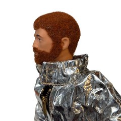 Vintage 1964 GI Joe Adventure Team Astronaut Space Walk Figure Red Flocked Hair