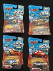 Disney Pixar Cars RARE Complete Set of Original 2 in 1 Color Changers 2006 Cars