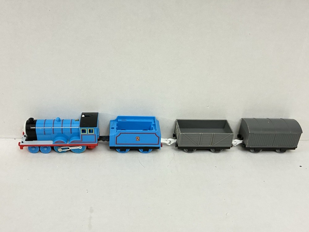 Tomy Thomas Plarail Edward with Troublesome Truck and Boxcar