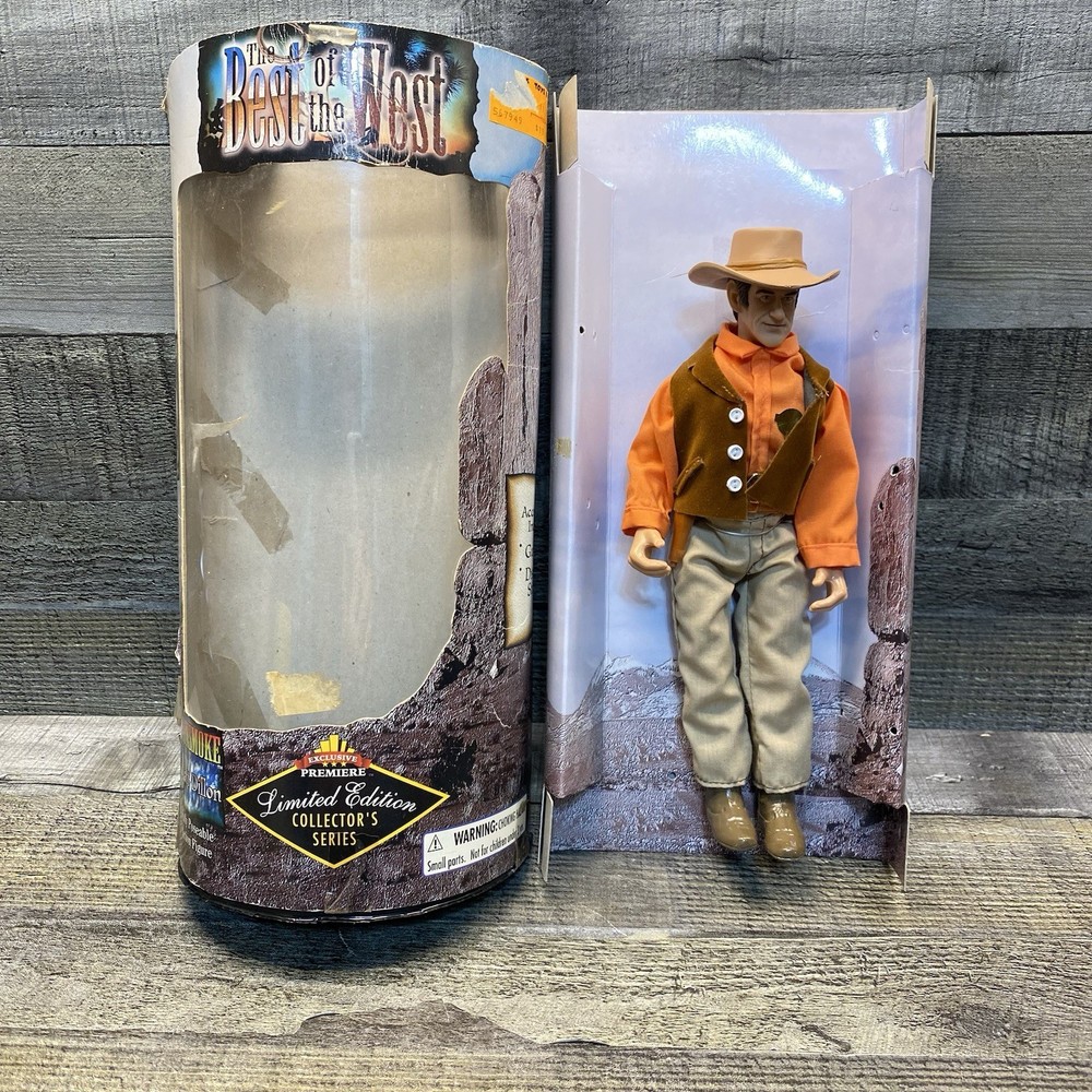 Vintage 1/6 The Best of the West Gunsmoke Matt Dillon (James Arness) Figure 1997