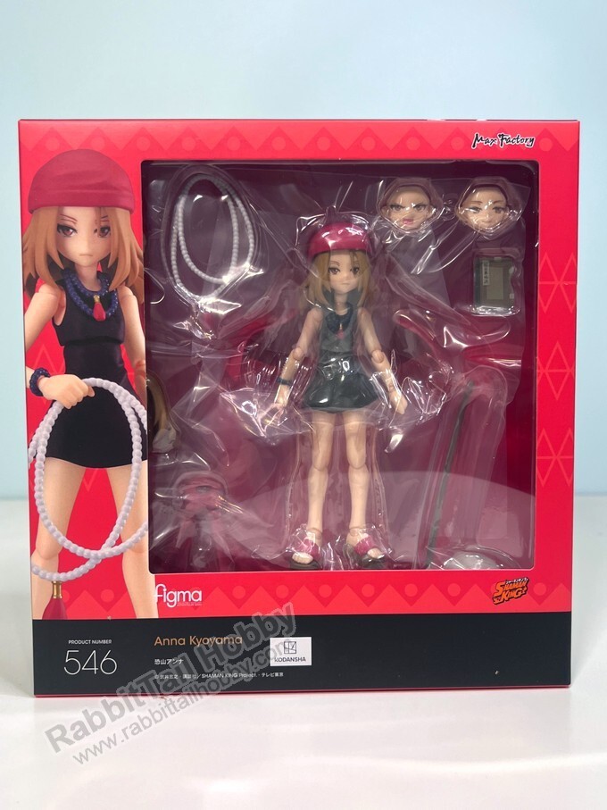 Max Factory 546 figma Anna Kyoyama – SHAMAN KING Action Figure (US In-Stock)
