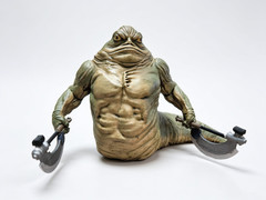 Rotta The Hutt Gladiator Custom Figurine Star Wars Inspired Hand Painted AU