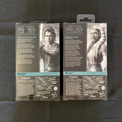 NEW LOT Anakin Skywalker 17 + Ahsoka Tano Peridea 11 Star Wars The Black Series