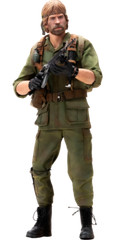 Missing In Action Chuck Norris Colonel Braddock 1:6 Deluxe Infinite Statue