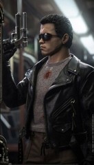 1/6 Terminator Future Warrior T800 PRESENT TOYS PT-SP80 MMS HOT – US SELLER