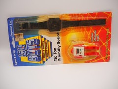 Vintage 1984 GO BOTS TIC TOC Friendly Robot Watch in Partially Opened Package