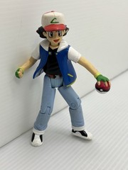 Pokémon Ash Ketchum Articulated Action Figure 4.5 Inches