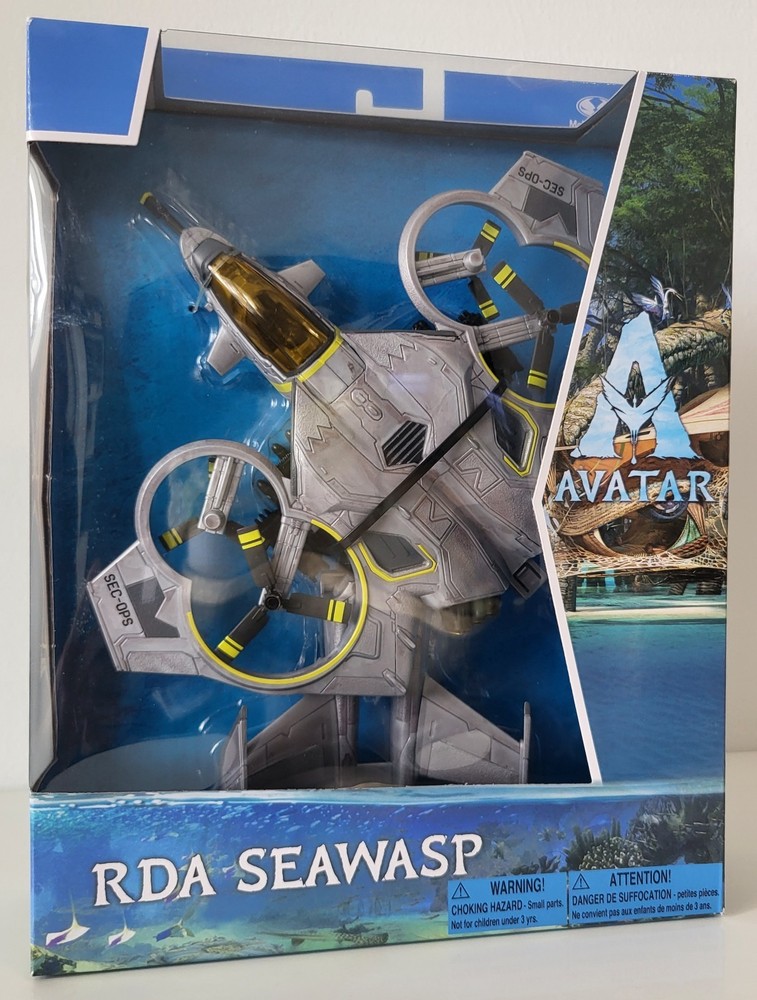 🌊 Avatar The Way of Water RDA Seawasp Vehicle World of Pandora McFarlane NEW