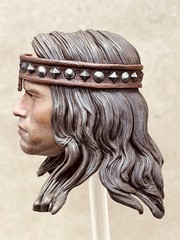 1/6 Kaustic Plastik 12″ figure MasterClass Conan Head by Inigo Gil Dario Barbera