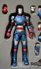 Iron Patriot 1/12 Marvel Iron Man 3 Play Imaginative Super Alloy Die-Cast