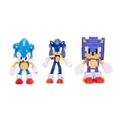 Sonic 35th Anniversary 4″ Action Figure – 3 Pack