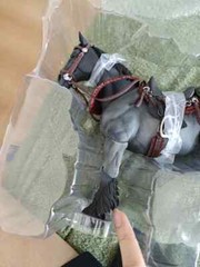 New Four Horsemen Studio Grey Horse Fit 1/12 Action Figure Collectible Model Toy