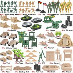 Army Men Toys for Boys 8-12, Military Soldier Army Base 160 Pcs Set Including…