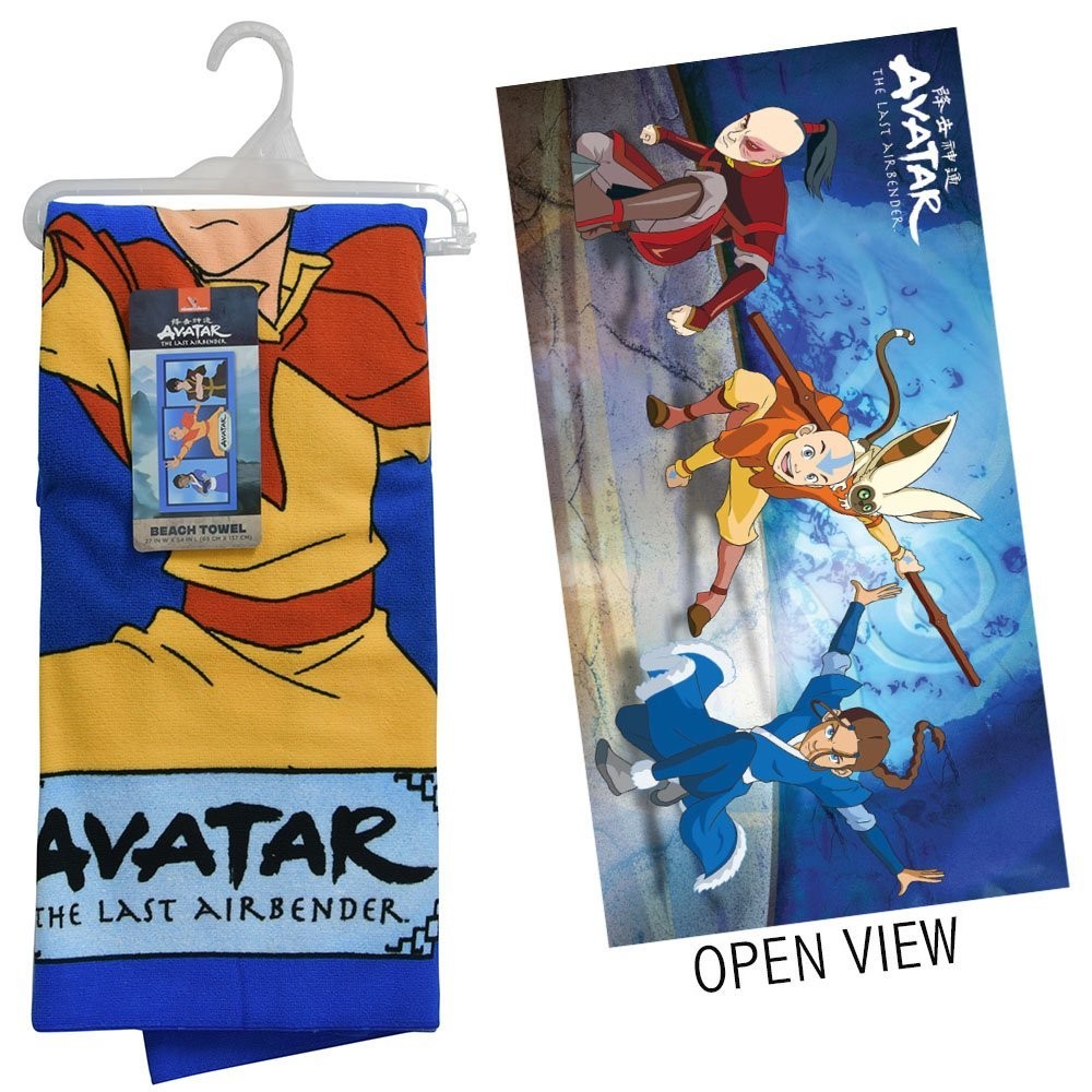 Avatar The Last Airbender Microfiber Beach Towel 27x 54in