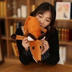 40/60cm Fox Stuffed Animals Plush Toys Accompany Doll Stuffed Toys Kids Gift