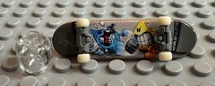 World Industries Tech Deck micro 45mm fingerboard skateboard Rare vintage