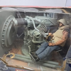 G.I. Joe Navy Gunner With Twin Mount Anti-Aircraft Mechanized 40mm Hasbro