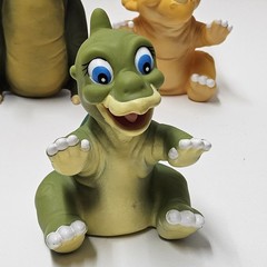 1988 Land Before Time Pizza Hut Hand Puppets Complete Set of 6 VTG Amblin Figure