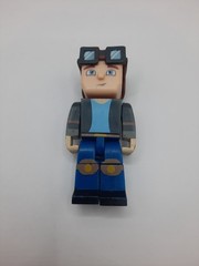 Tube Heroes Dan TDM 2015 Minecraft YouTube Action Figure 2.75” Tall Preowned
