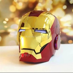 US! AUTOKING Iron Man MK5 1:1 Helmet Wearable Voice-control Children’s Day Gift