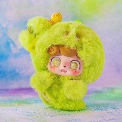 JOTOYS Q.KID Emotional Hairy Monsters Series Set of 6 Box Plush Art Toy Cute