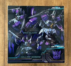 Threezero MDLX Transformers Skywarp Figure (New / Sealed)