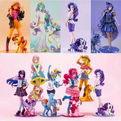 Apple Jack Action Figure My Little Pony Bishoujo Princess Statue 8in Toy Unboxed