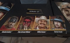 WWE Mattel Legends Series #27 Terry Funk Red & Blue CHASE Great Muta Taker ECT!