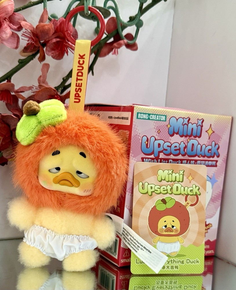 Upsetduck Wish List Duck Plush Series “LUCKY EVERYTHING Duck” USA AUTHENTIC NEW