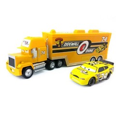 Disney Pixar Cars Black Storm Jackson DiNOco Cruz Mack Hauler Truck & Car Toys