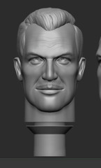 CUSTOM MEGO VINCENT PRICE HEAD for 8 INCH FIGURE FTC CTVT EMCE 1/9 scale (Z49)