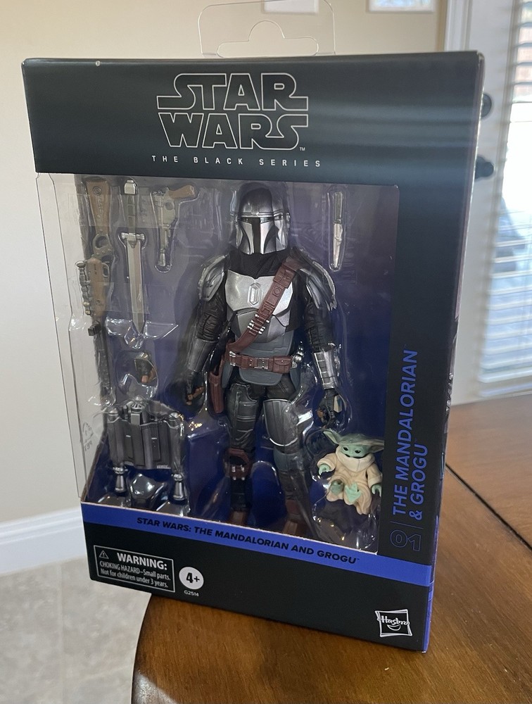 HASBRO STAR WARS THE BLACK SERIES THE MANDALORIAN AND GROGU 2025 2026 MOVIE, NEW