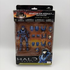 Halo Reach McFarlane Toys BLUE Spartan Air Assault Armor Pack Series 4 Sealed!