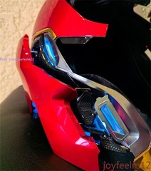 US! New STOCK Iron Man Mk50 Friday Helmet 1/1 wearable Helmet Mask Voice Control