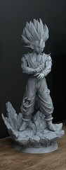 Gohan Son, Dragon Ball, Size Adjustable, Unpainted Unassembled, Figure, FDM,