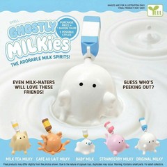 Weird Cute Milk Ghost Figure Japanese Blind Box Gashapon 1 Random Capsule Toy