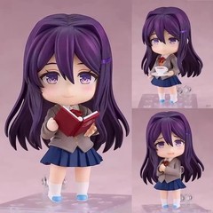 Doki Doki Literature Club! Yuri PVC Action Figure Statue Toys Gift w/Accessories
