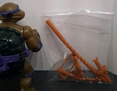 VTG 1991 Teenage Mutant Ninja Turtles Storage Shell Donatello *Near Complete* VG