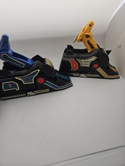 Mighty Morphin Power Rangers Deluxe Thunder Megazord Both Legs 1994 Bandai