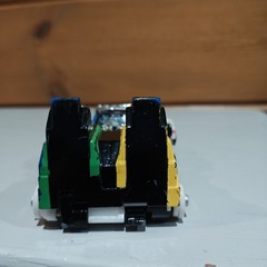 BANDAI Power Rangers Carranger DX RV ROBO TURBO Megazord Used Vintage 1997 ZA2