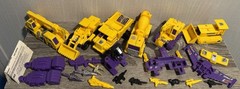 Transformers G2 Devastator 100% Complete with instructions! Unbroken! Nice