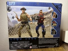G.I. Joe Classified Sgt. Slaughter & Mercer 2-pack. New/Sealed #173
